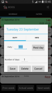 Bus Driver Duty Schedule Lite screenshot 8