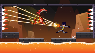 Spider Stickman Fighting - Supreme Warriors screenshot 2