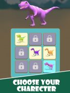 Simulator serangan dinosaurus 3D screenshot 1