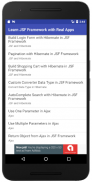 Learn JSF Framework with Real Apps screenshot 0