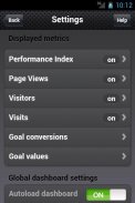 Dashboard for Google Analytics screenshot 1