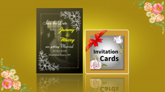 Invitation Card Designer screenshot 1