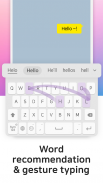 Design Keyboard -Tema, Font screenshot 7