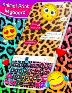 Rainbow Animal Print Keyboard screenshot 0