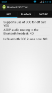 Bluetooth SCO Test screenshot 0