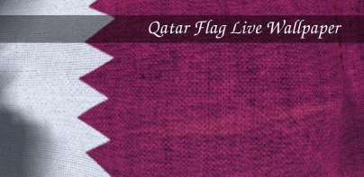 Qatar Flag Live Wallpaper