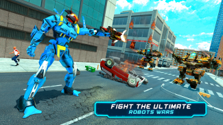 Polícia robô carro rampage - jogos de tiro de robô - Download do APK para  Android