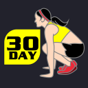 30 Day Burpee Challenge Free Icon