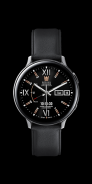 Messa Watch Face BN27 Black screenshot 2