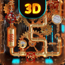 3D Wallpaper Steampunk Energy Icon
