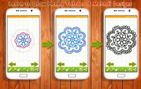 Learn to Draw Henna Designs & Tattoos screenshot 5
