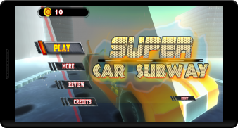 Super Car Run 🚗 Racing Subway screenshot 1