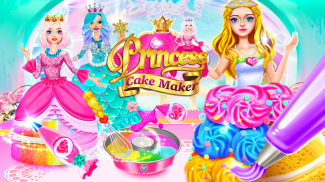 Rainbow Princess Cake Maker screenshot 1
