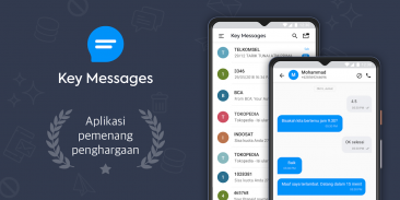 Blokir SMS, Spam blocker, Backup - Key Messages screenshot 1