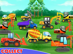 ยานพาหนะก่อสร้างและรถบรรทุก - เกมสำหรับเด็ก screenshot 5