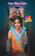 Neon Photo editor : Neon Light screenshot 1