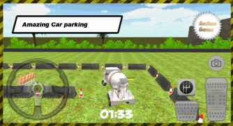 ปูนซิเมนต์ที่จอดรถ 3D รถบรรทุก screenshot 3