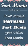 Font Mania screenshot 2