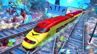 Bullet Train Simulator Underwater Game screenshot 8