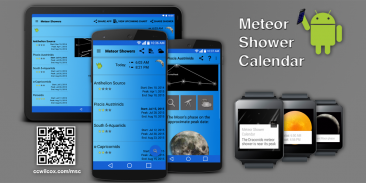 Meteor Shower Calendar screenshot 1