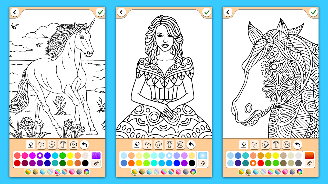 Download do APK de Livro de Colorir para Meninas para Android