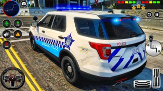 Modern Car Parking Police Game screenshot 3