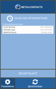 MetalContacts Suivi Chantier screenshot 5