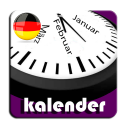 Deutsch Kalender 2020 mit Regionale Feiertage Icon
