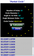 Bolt Circle CNC Machinist Programming Calculator screenshot 3