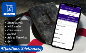 Maritime Dictionary App Marine screenshot 0