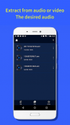 Audio Extractor-converter mp3 screenshot 1