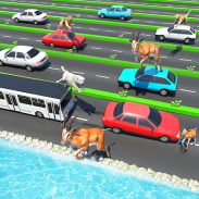 Animal Pets Traffic Highway Cross screenshot 2