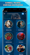 Treinamento com halteres: exercícios e rotinas screenshot 6