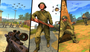 Frontline World War 2 - Fps Survival Shooting Game screenshot 4