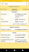 LEO dictionary screenshot 2