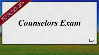 Counselor Practice Exam NCE Flashcards screenshot 1