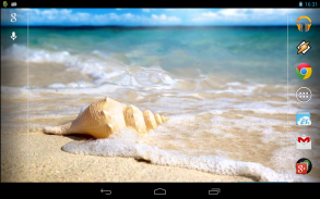 Magic Touch: Sea Shell Live Wallpaper screenshot 0