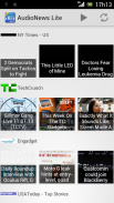 Audio News Lite screenshot 16