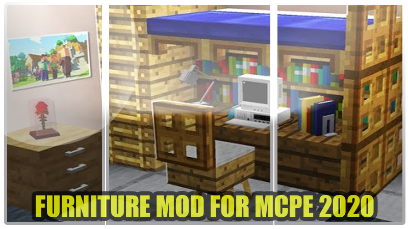 Furniture Mod For Minecraft Mcpe, How To Make A Cool Bed In Minecraft Eystreem