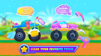 MonsterTruck Car Game for Kids screenshot 6
