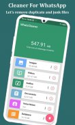 Cleaner for whatsapp : Remove duplicate files screenshot 2