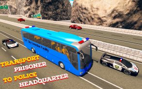 पुलिस शहर कोच बस BUS GAMES screenshot 1