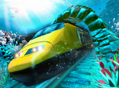 Bullet Train Simulator Underwater Game screenshot 7