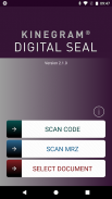 KINEGRAM® Digital Seal screenshot 1