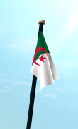 Algeria Flag 3D Free Wallpaper screenshot 2