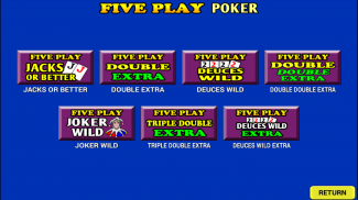 Five Play Poker screenshot 6