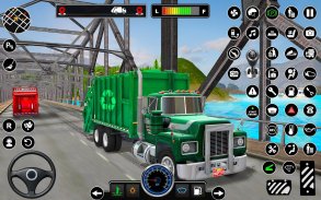 Camion à ordures Offroad: Jeux de conduite screenshot 4