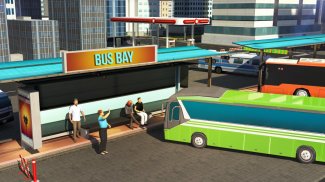 US City Coach Bus Driving Adventure Game screenshot 2
