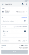 Decred Wallet screenshot 1