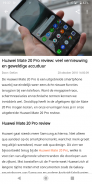 DroidApp - Android nieuws screenshot 1